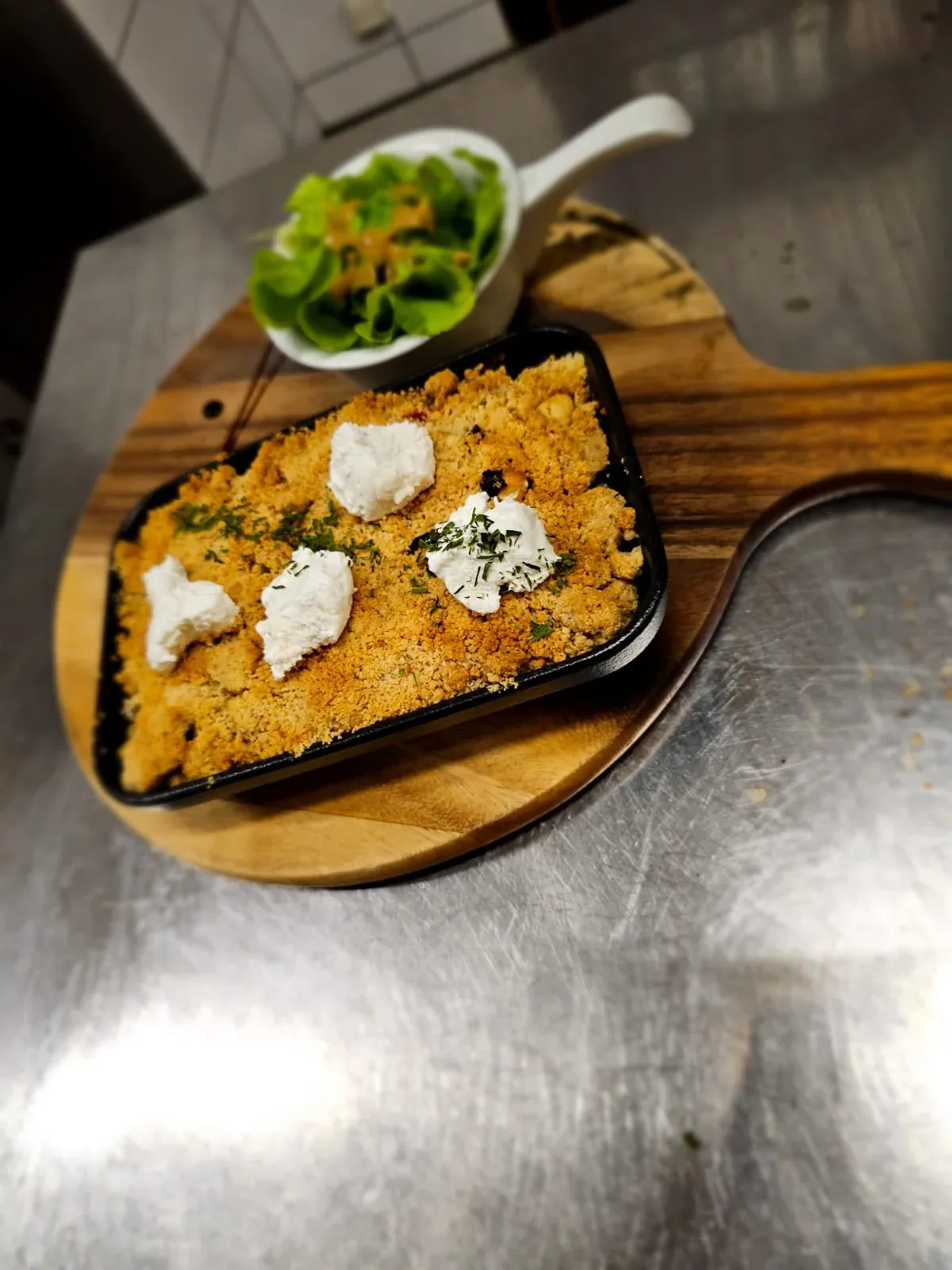 Crumble de légumes