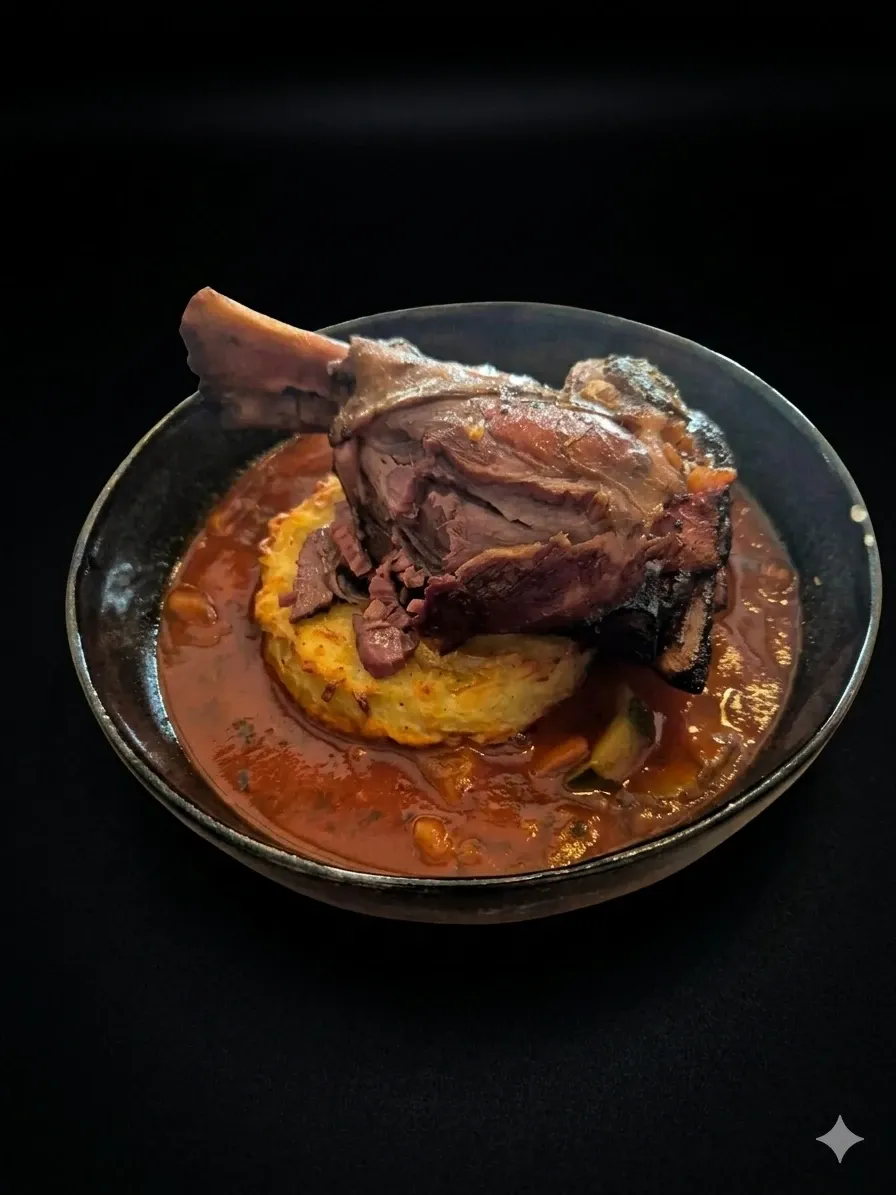 Souris d'agneau confite